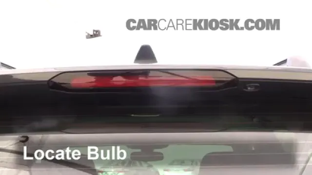 2018 Chevrolet Equinox LS 1.5L 4 Cyl. Turbo Lights Center Brake Light (replace bulb)